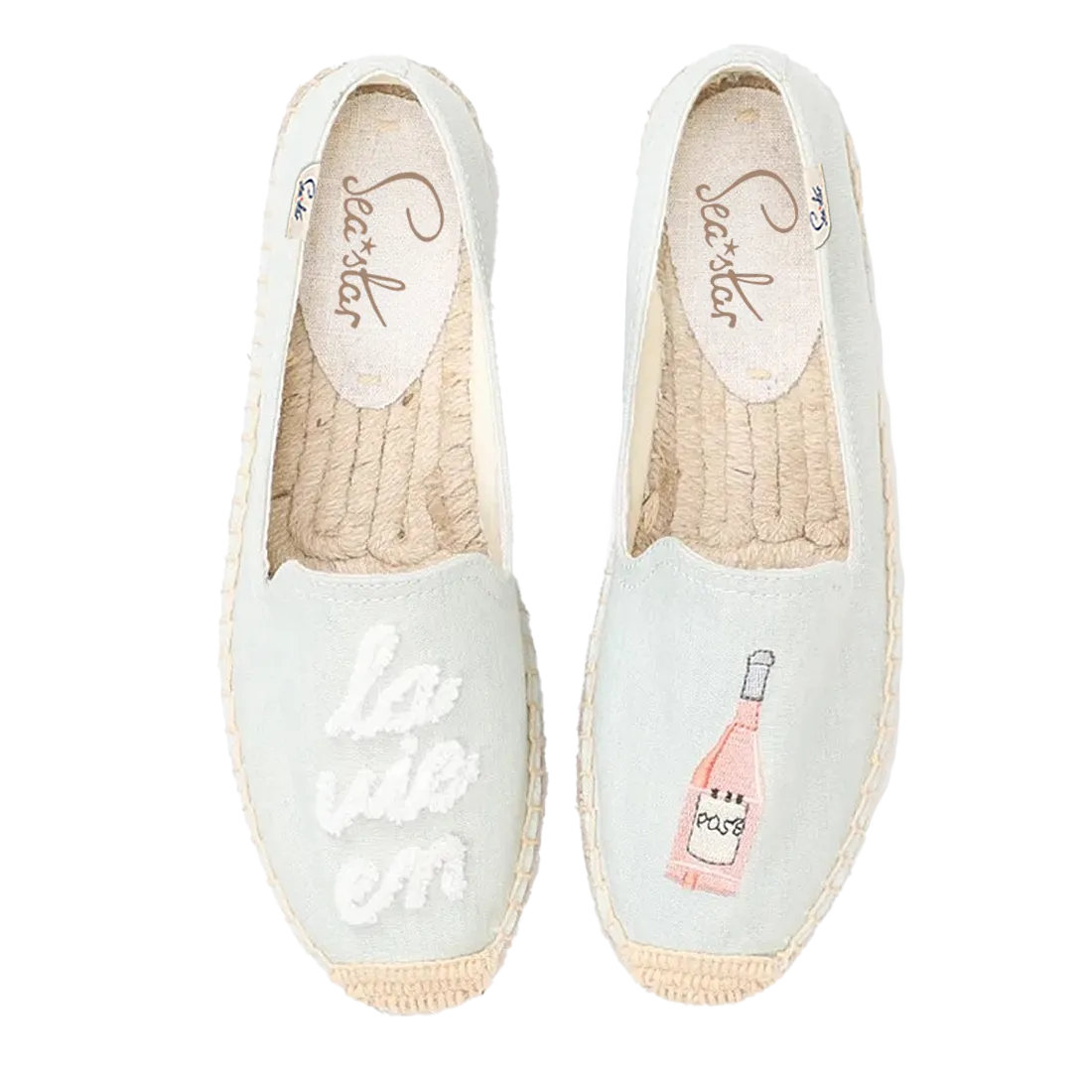 Bayside Beach Club Espadrille La Vie En Rose Sky