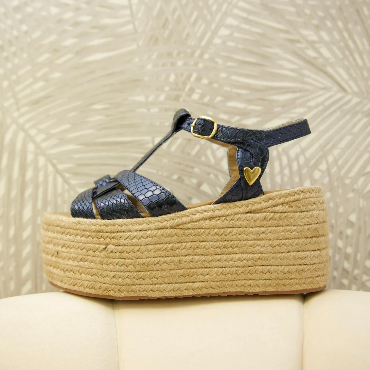Cameron Espadrilles - Blue [ No Return - No Exchange]