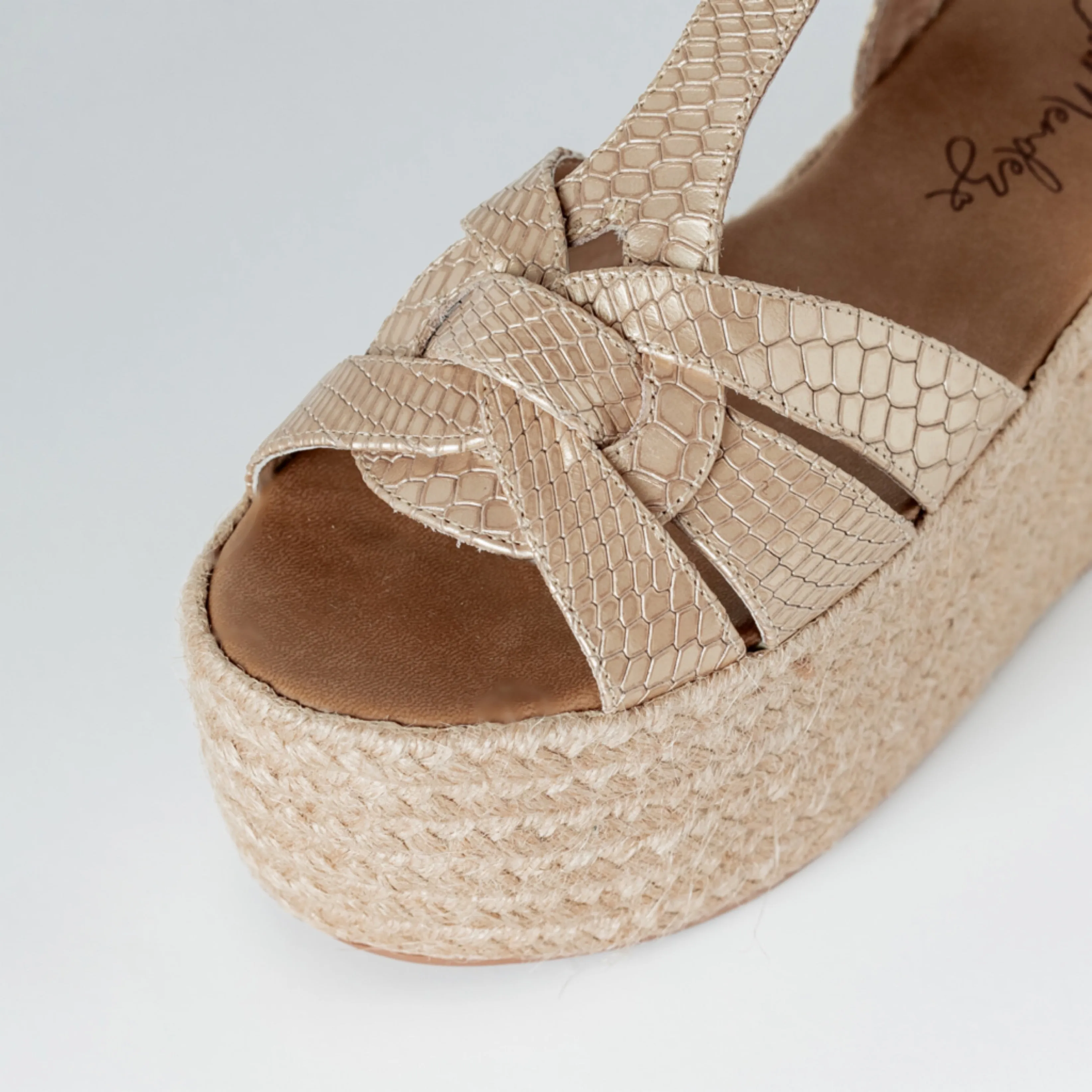 Cameron Espadrilles - Gold [ No Return - No Exchange]