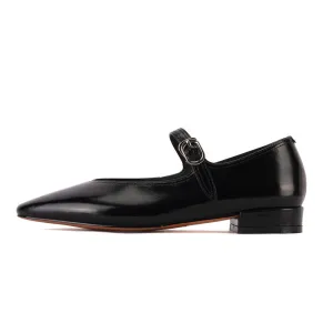 Celeste Genuine Leather V Cut Mary Janes