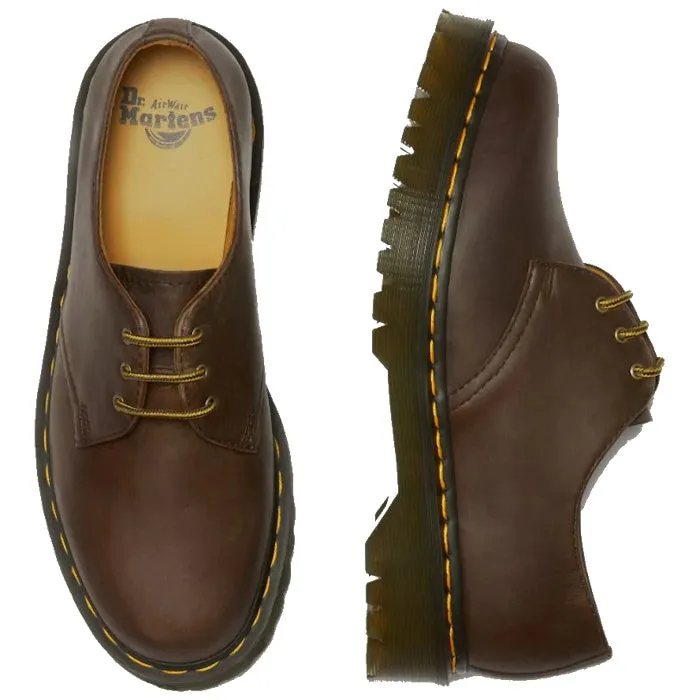Dr Martens 1461 Bex Crazy Horse Dark Brown Gaucho