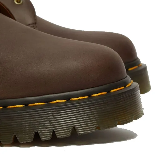 Dr Martens 1461 Bex Crazy Horse Dark Brown Gaucho