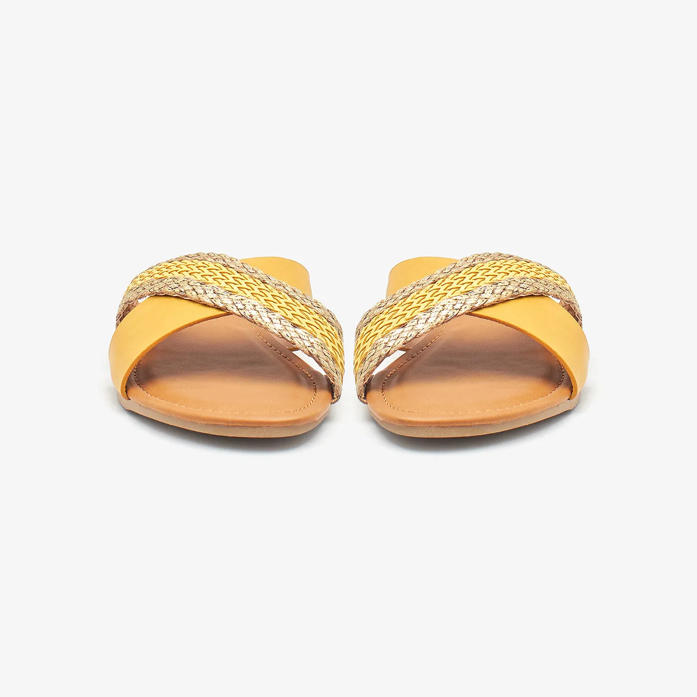 Fancy Cross Strap Chappals