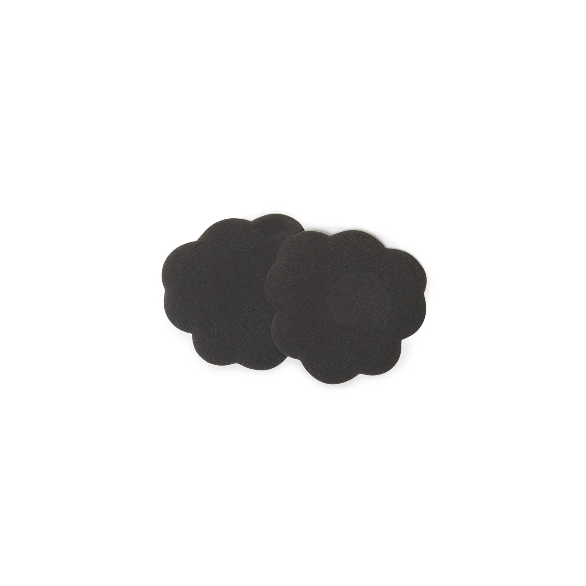 Foot Petals | Tip Toes Black - Ball of Foot Cushions