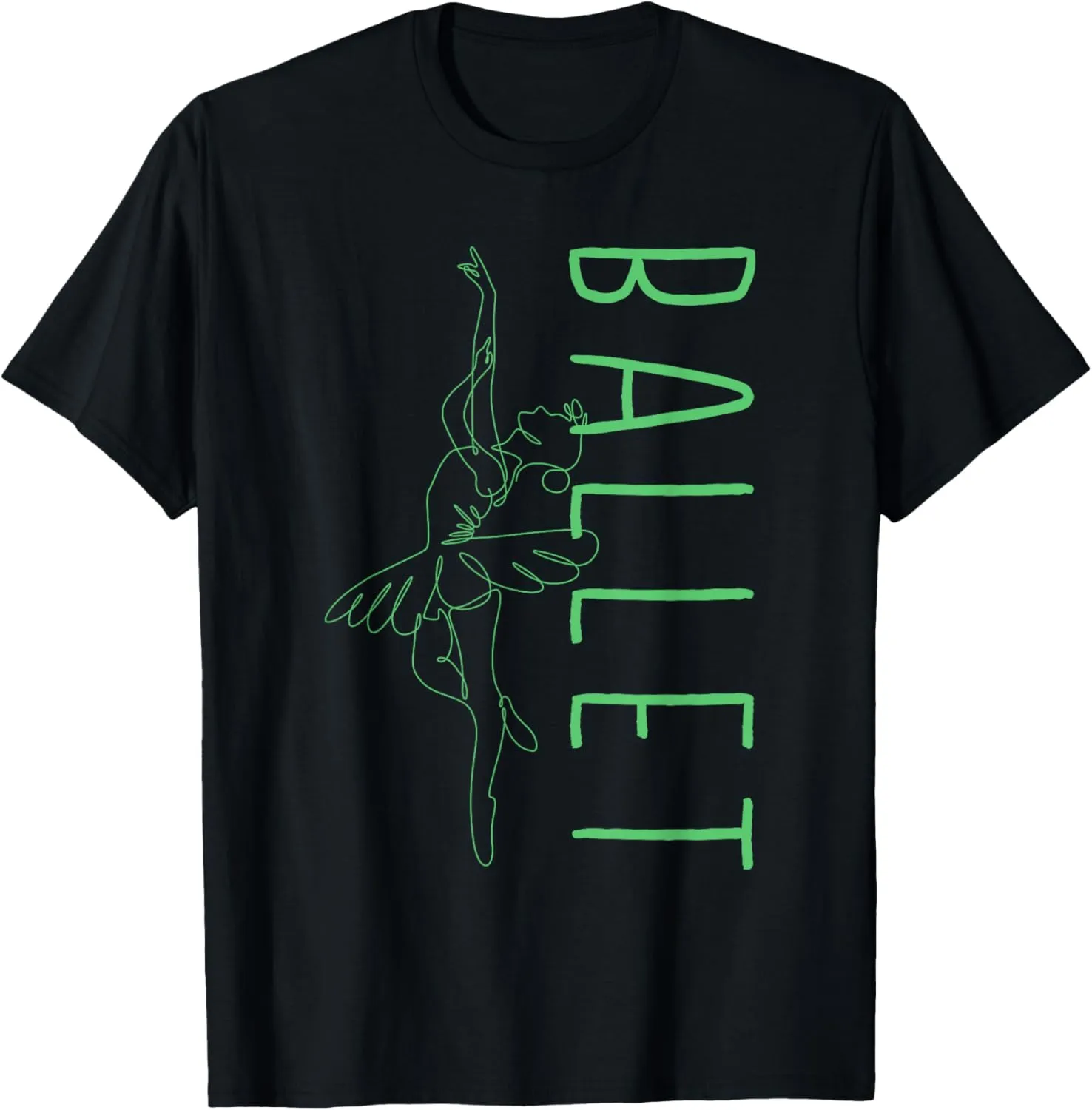 Funny Ballet Dance Danseuse Ballerina En Pointe Shoe Lovers T-Shirt