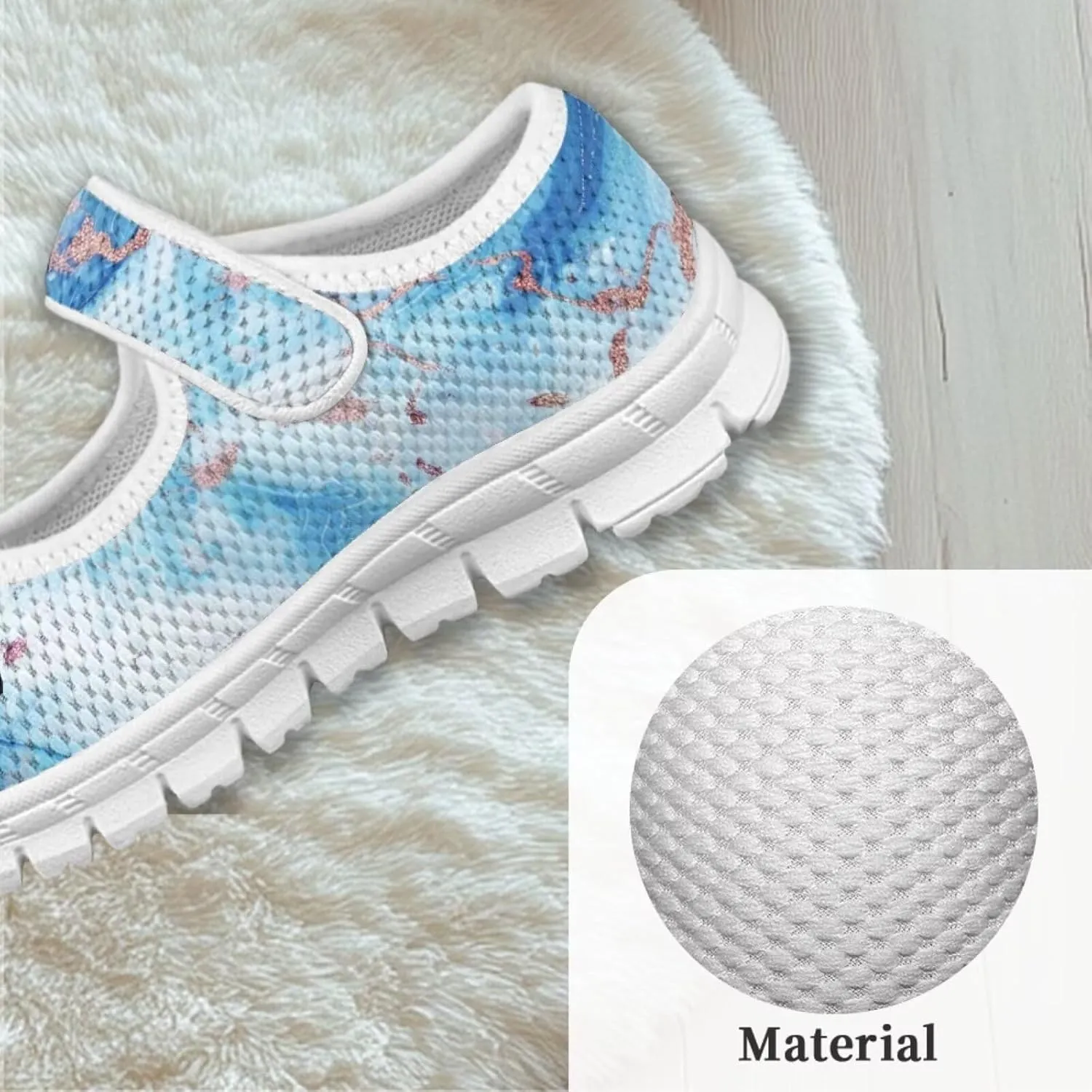 Girls Mary Jane Dress Shoes Casual Flats Shoes Mesh Sneaker for Walking Running Lightweight Sport Shoes,Little Girls Butterfly Shoes