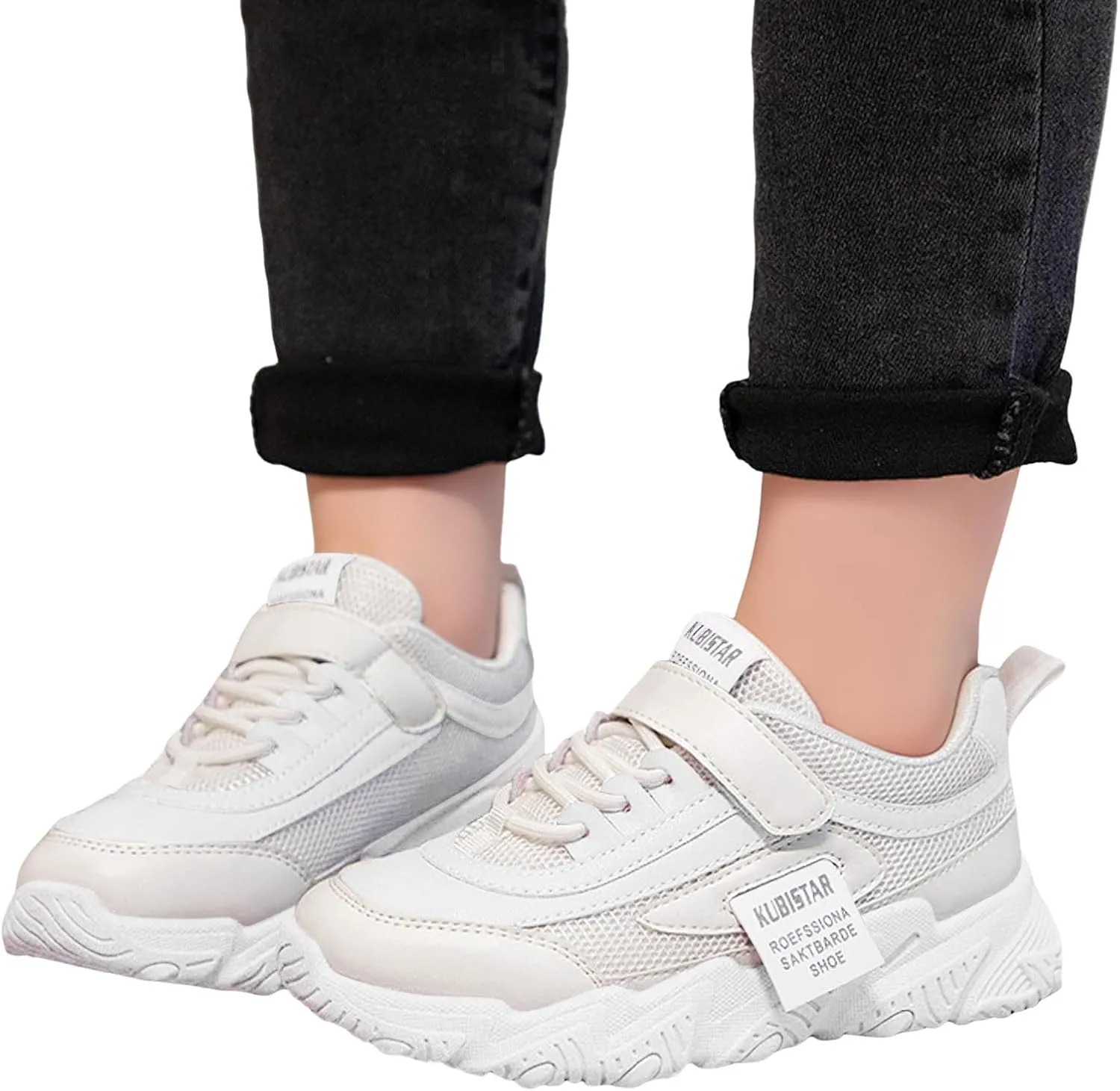 Girls Sneakers,Sneakers for Girls Fashion Athletic Running Sport Sneakers Kids Comfortable Lace Up Mesh Walking Shoes