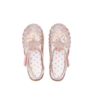 JB Heart Kids Flat Slingbacks For Girls Pink