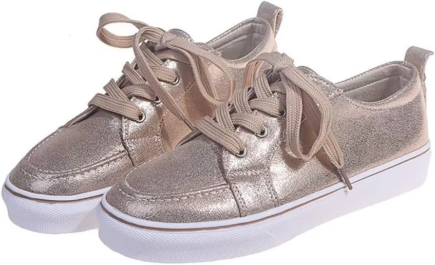 JITUUE Women Flat Sneakers Skateboard Shoes Sneakers