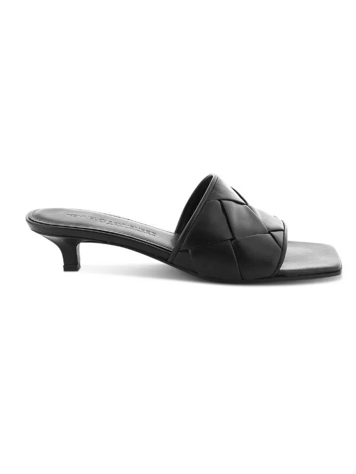 Kennel and Schmenger T Bali Black Backless Mule 51-38020-310