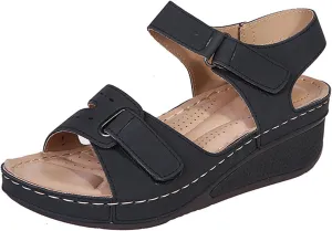 Ladmiple Summer Sandals for Women 2023,Womens Sandals Orthopedic Open Toe Sandals Retro Anti Slip Comfy Breathable Shoes
