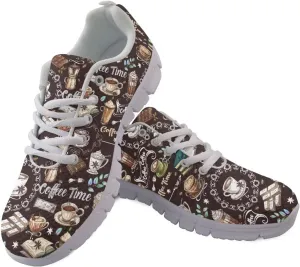 Lightweight Walking Sneakers Women Road Running Tennis Workout Athletic Shoes Non-Slip Breathable Work Shoes for Women Sneakers US 5-12