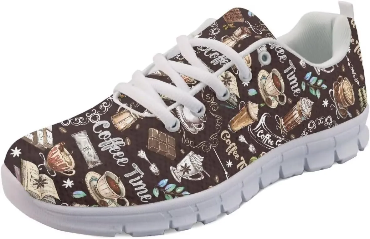 Lightweight Walking Sneakers Women Road Running Tennis Workout Athletic Shoes Non-Slip Breathable Work Shoes for Women Sneakers US 5-12