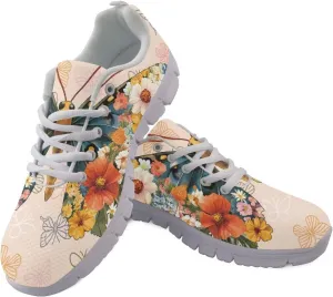 Lightweight Walking Sneakers Women Road Running Tennis Workout Athletic Shoes Non-Slip Breathable Work Shoes for Women Sneakers US 5-12