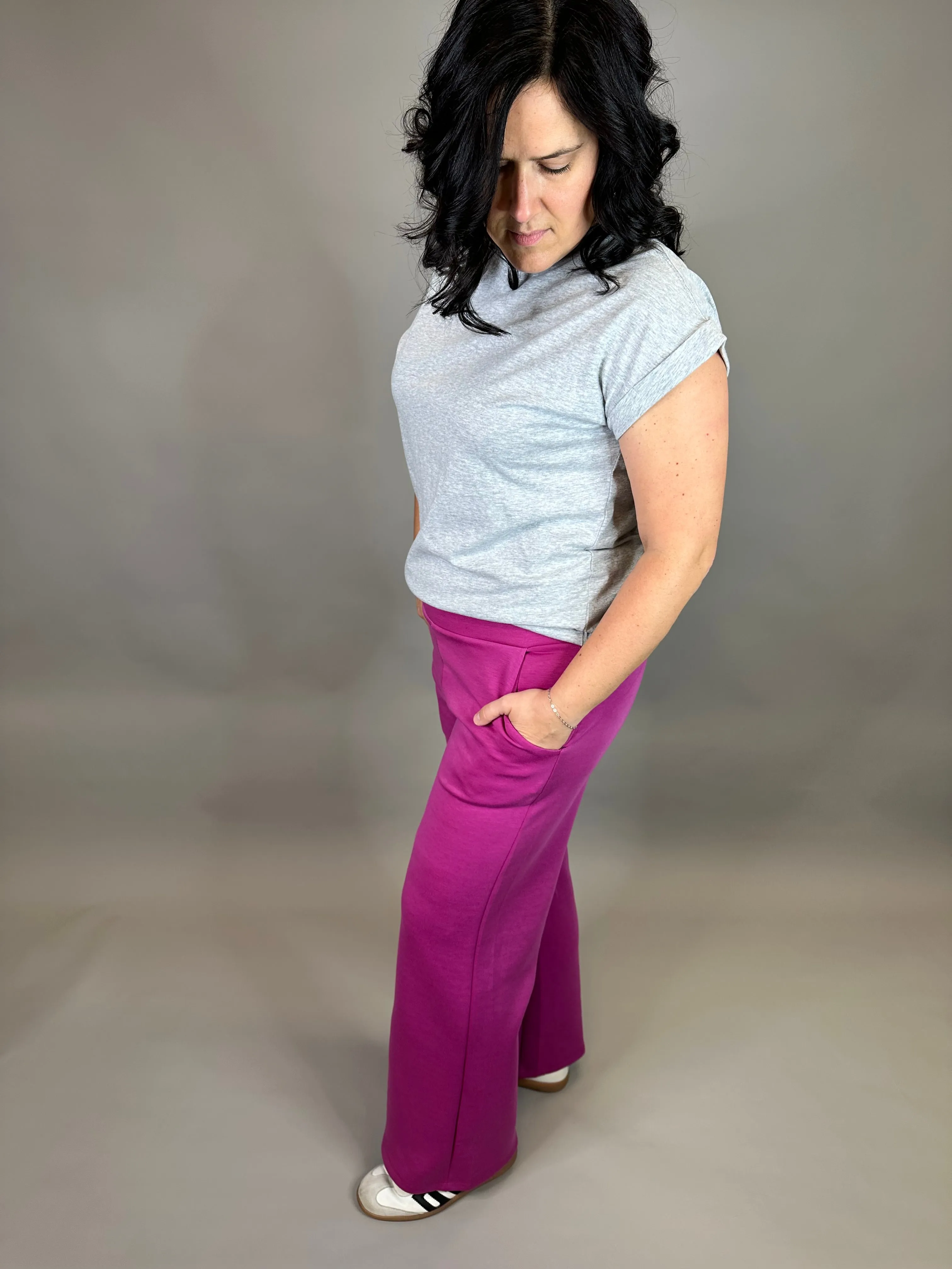 Magenta Resort Pants