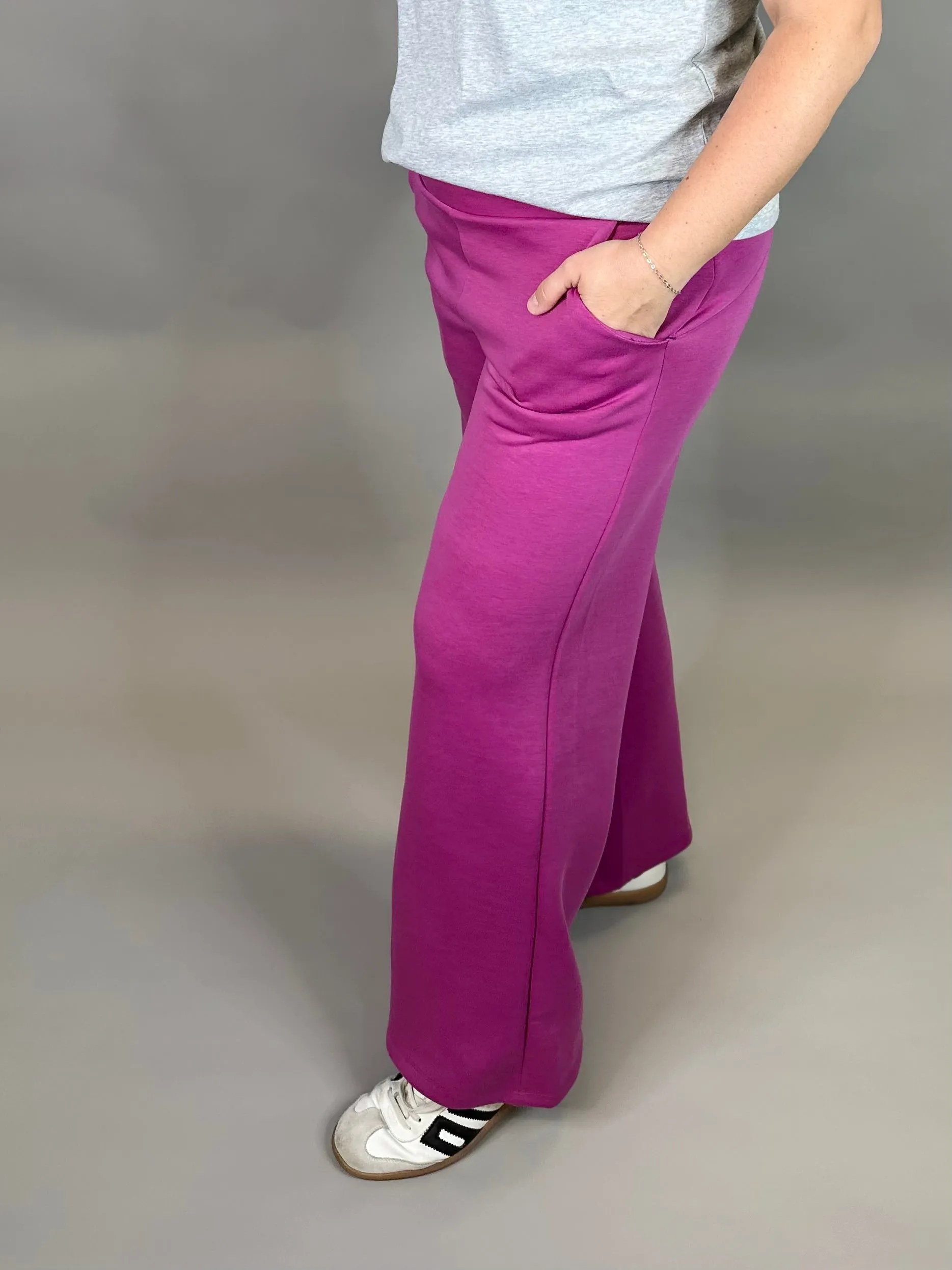 Magenta Resort Pants