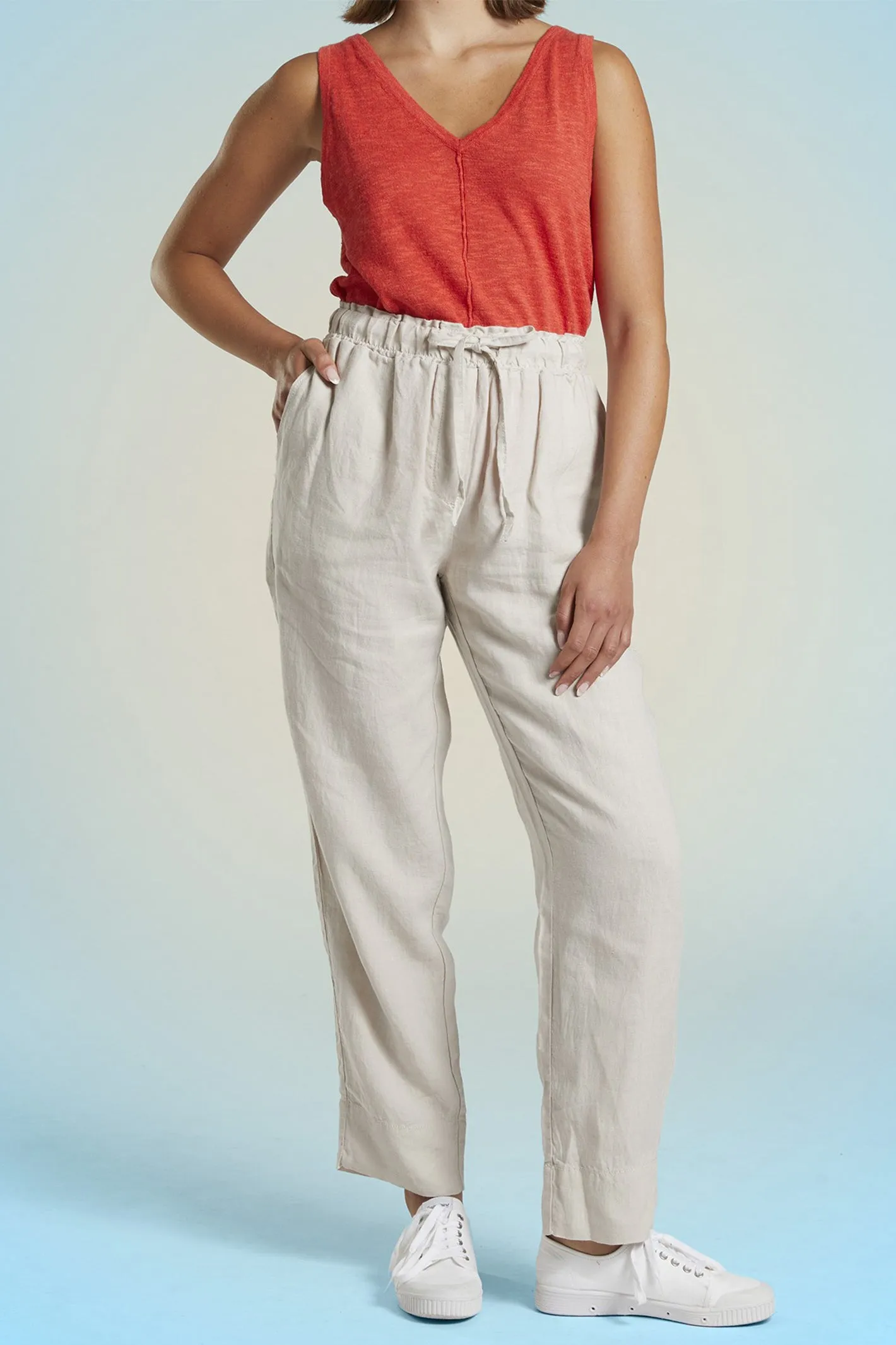 Mat De Misaine Trousers Ecume Beige Paros-22635 U111