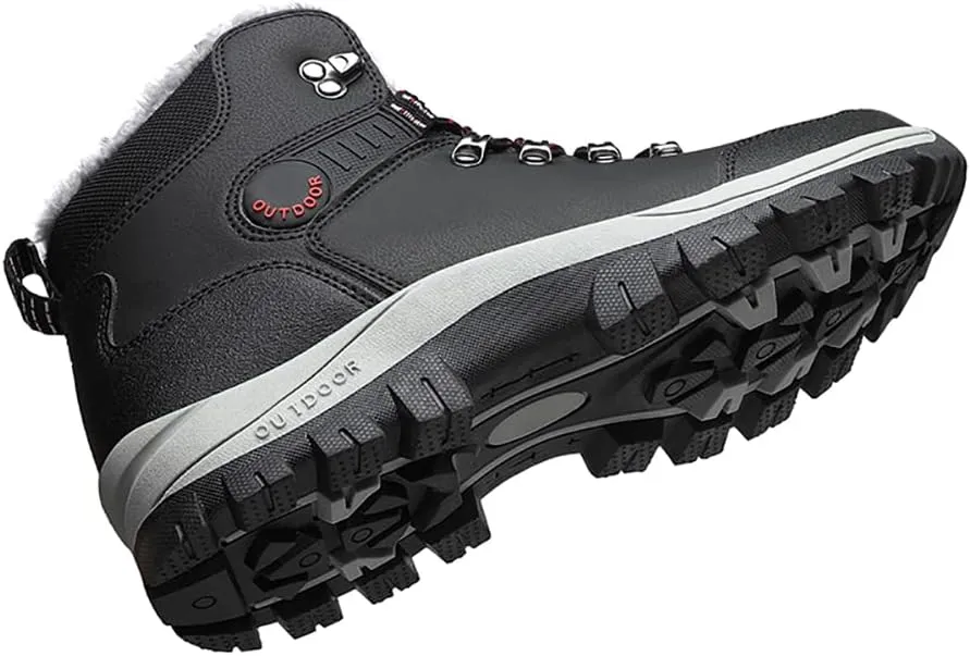 Men's Hiking Boots Snow Sports Boots High Top Outdoor Waterproof Work Boots