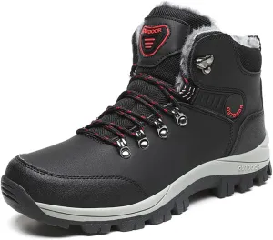 Men's Hiking Boots Snow Sports Boots High Top Outdoor Waterproof Work Boots