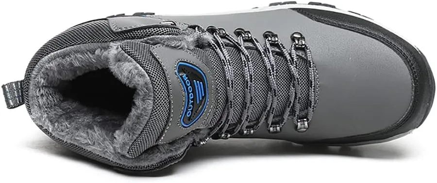 Men's Hiking Boots Snow Sports Boots High Top Outdoor Waterproof Work Boots