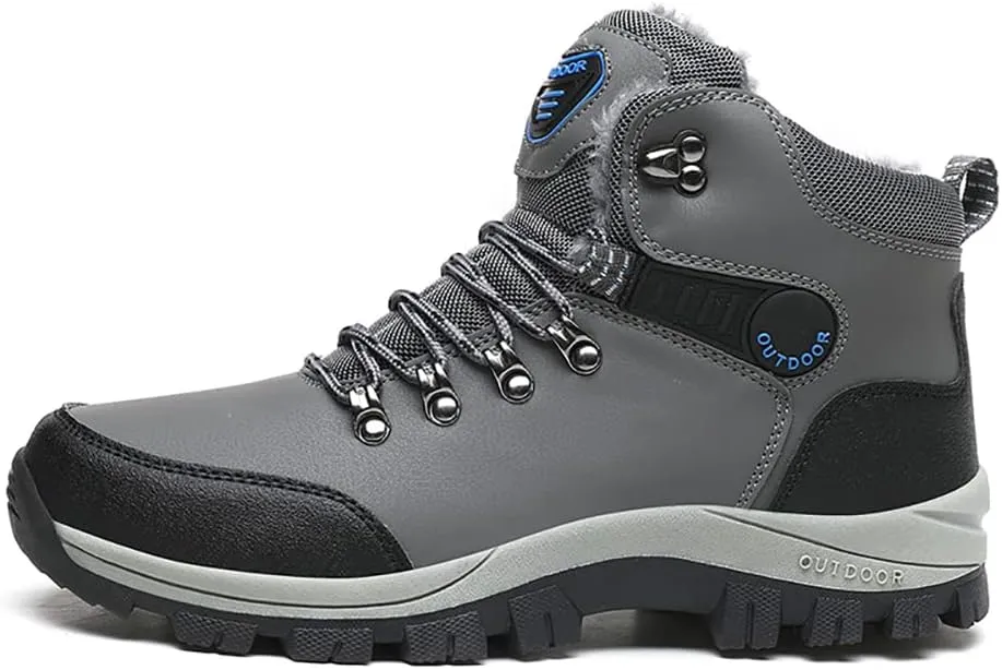 Men's Hiking Boots Snow Sports Boots High Top Outdoor Waterproof Work Boots