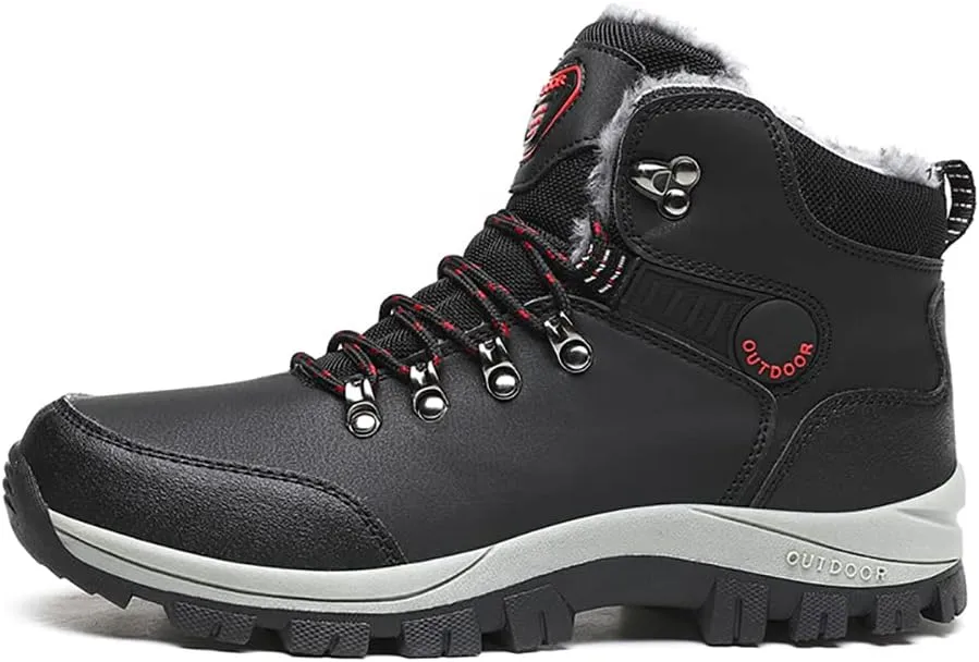 Men's Hiking Boots Snow Sports Boots High Top Outdoor Waterproof Work Boots