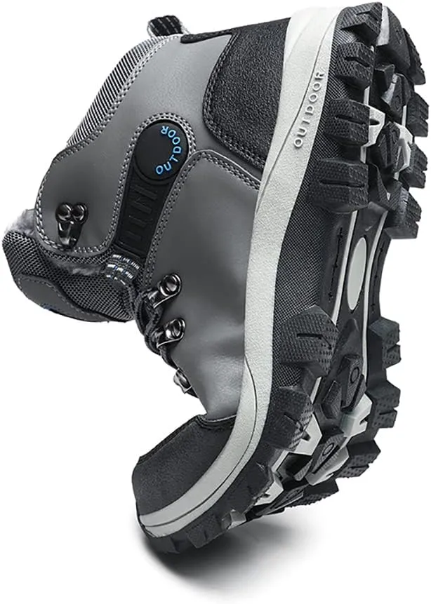 Men's Hiking Boots Snow Sports Boots High Top Outdoor Waterproof Work Boots
