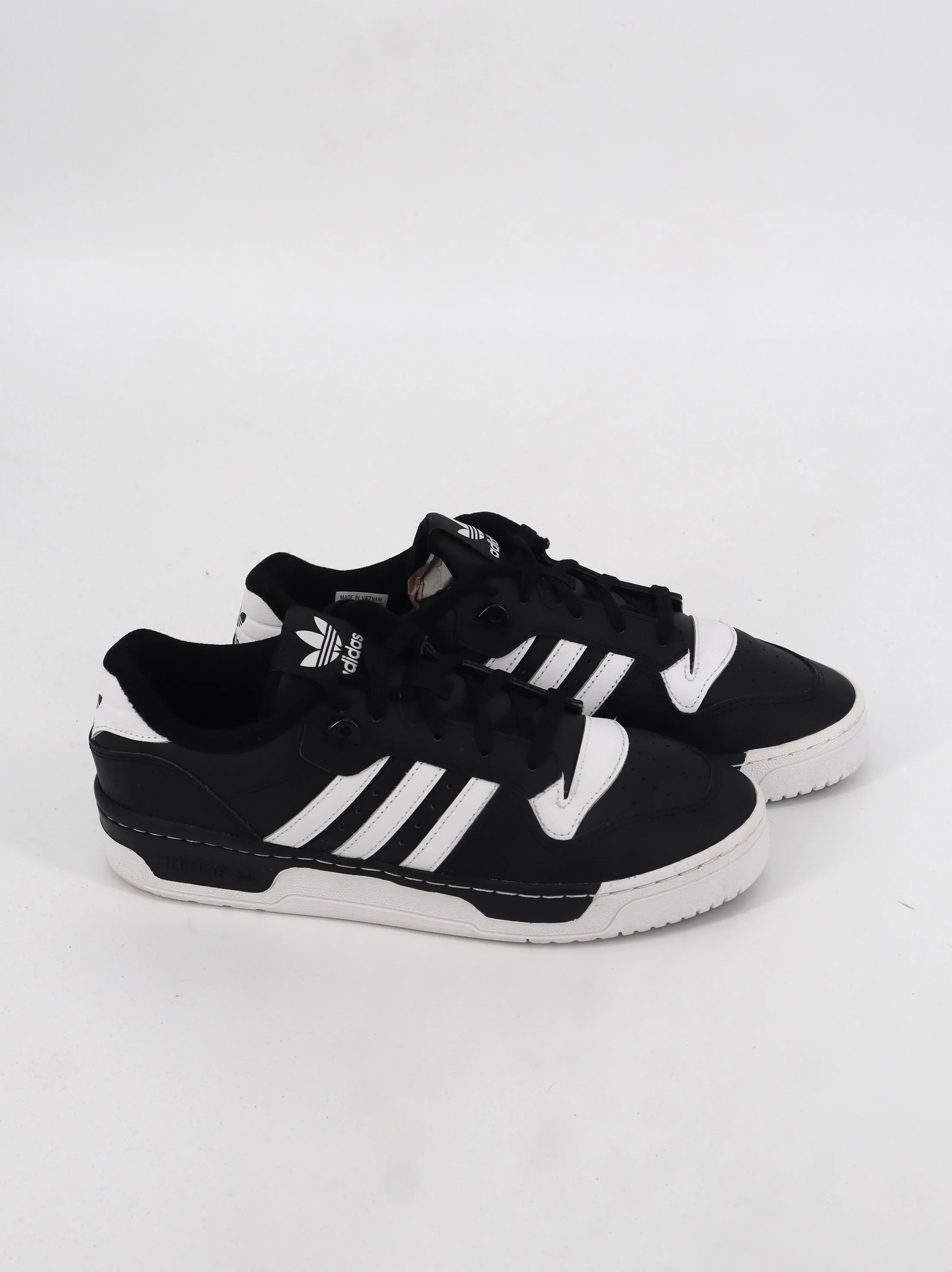Men's Striped Sneakers,Black