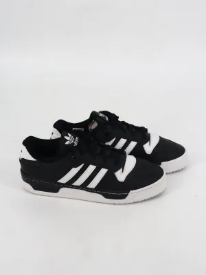 Men's Striped Sneakers,Black