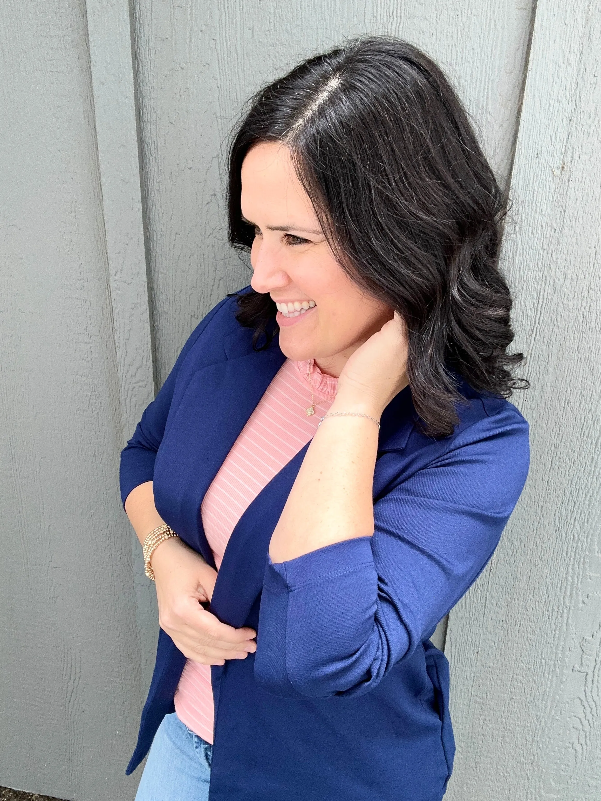Navy Blazer Jacket