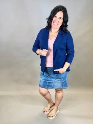 Navy Blazer Jacket