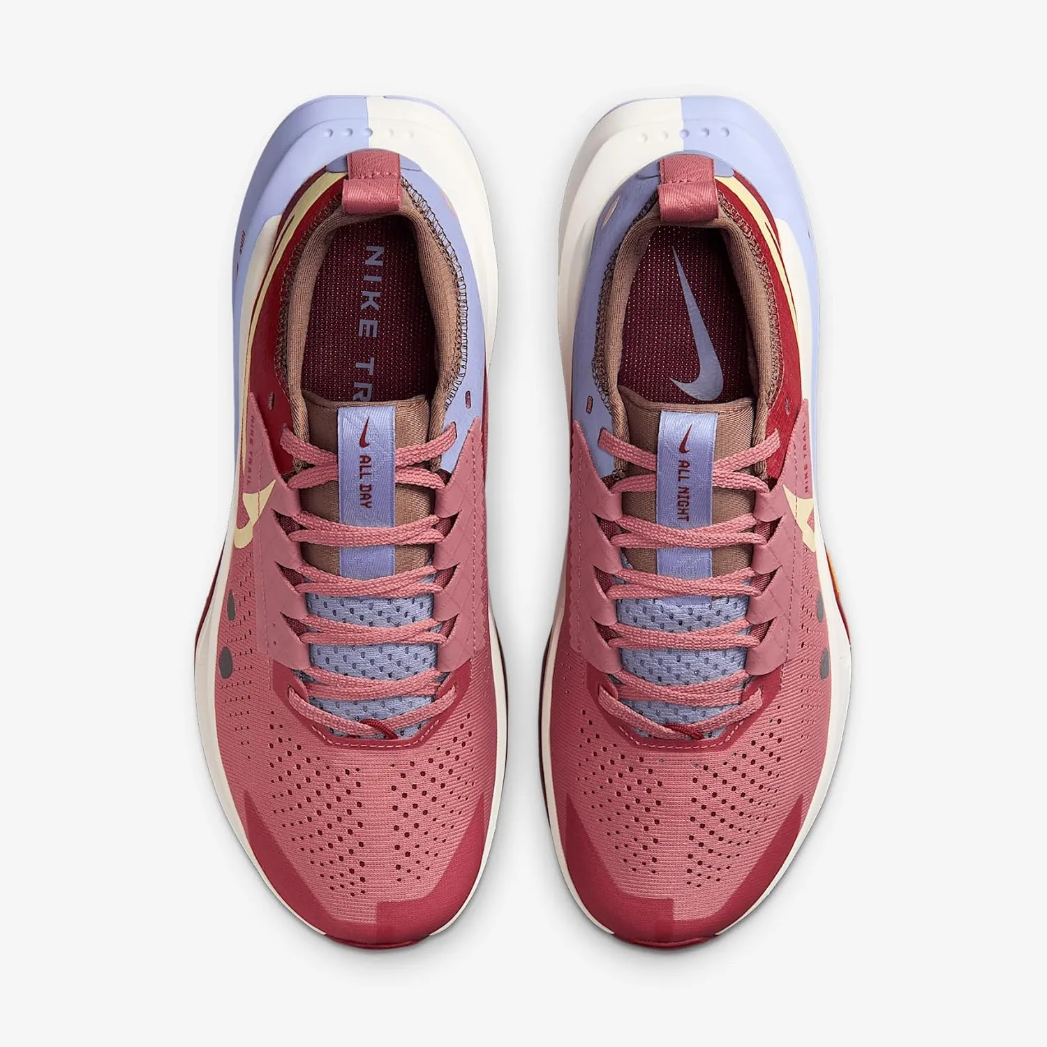 Nike Zegama 2 Women's Trail Running Shoes (FD5191-006, Pure Platinum/Football Grey/Pink Foam/White)