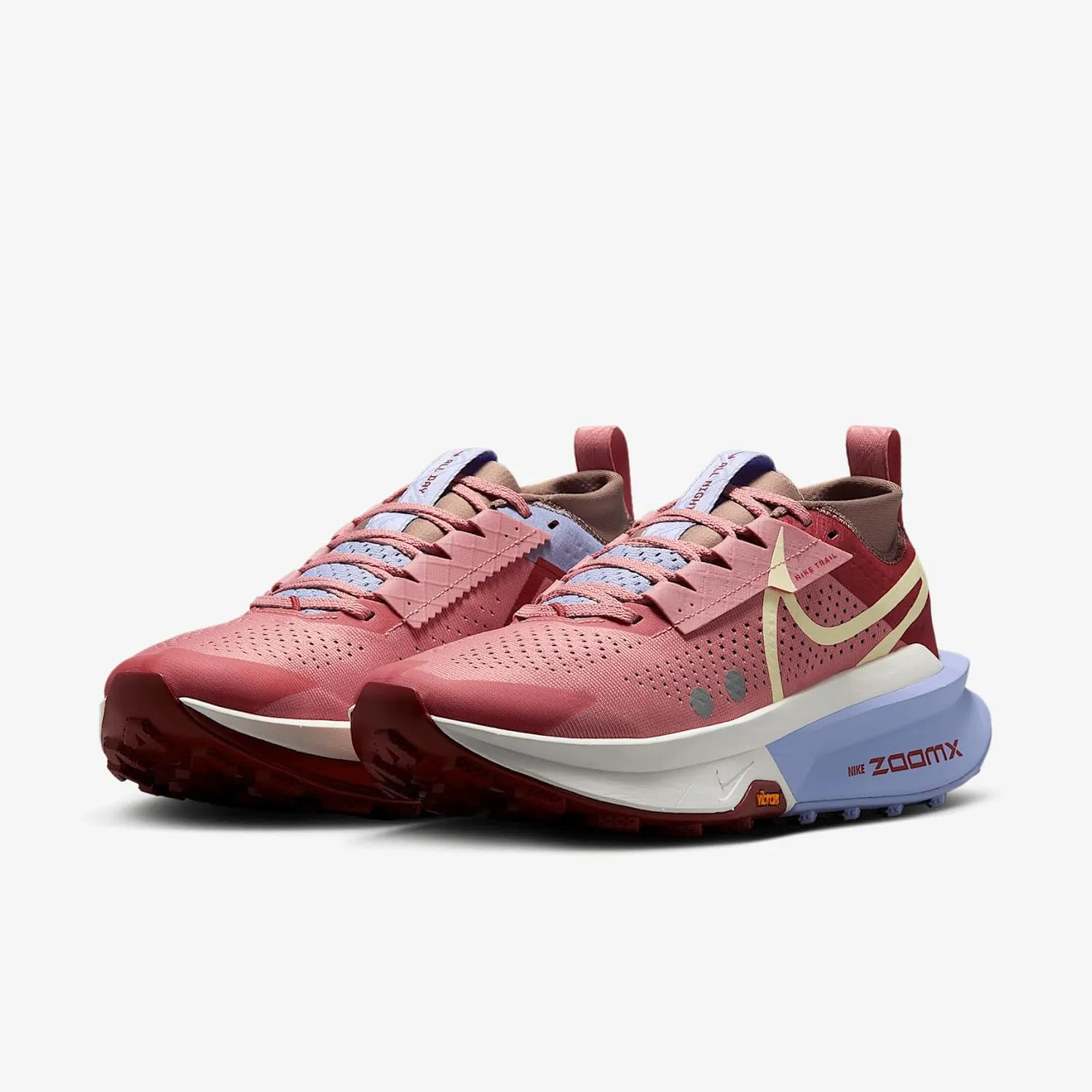 Nike Zegama 2 Women's Trail Running Shoes (FD5191-006, Pure Platinum/Football Grey/Pink Foam/White)