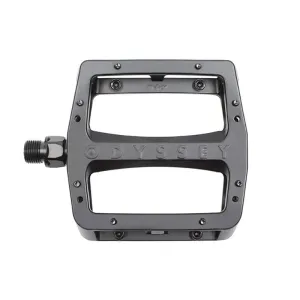 Odyssey Black Grandstand V2 Alloy Bicycle Pedals