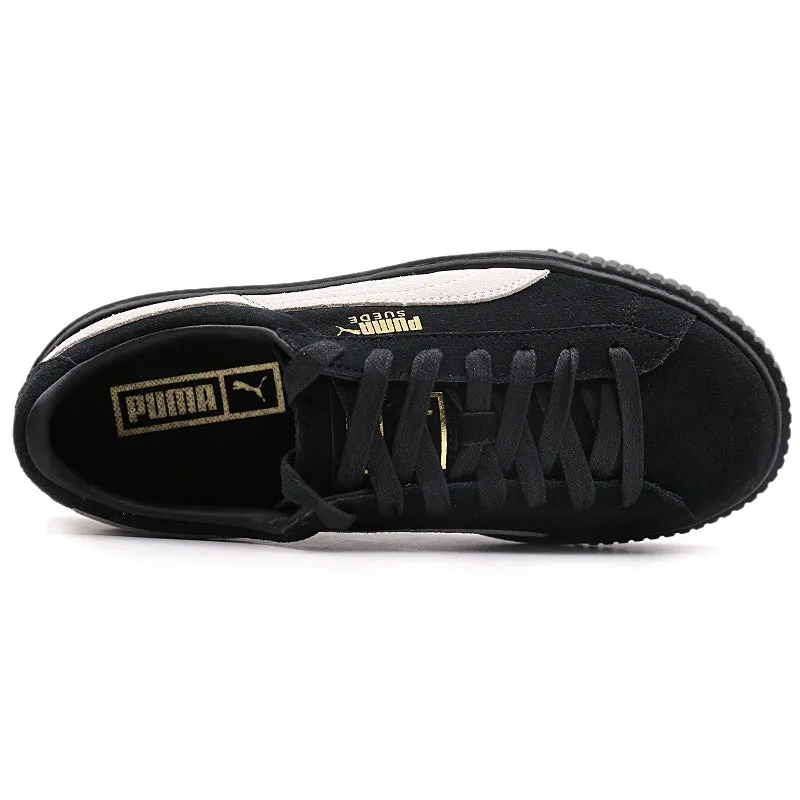 Original New Arrival 2017 PUMA SUEDE PLATFORM FL Women's Skateboarding Shoes Sneakers