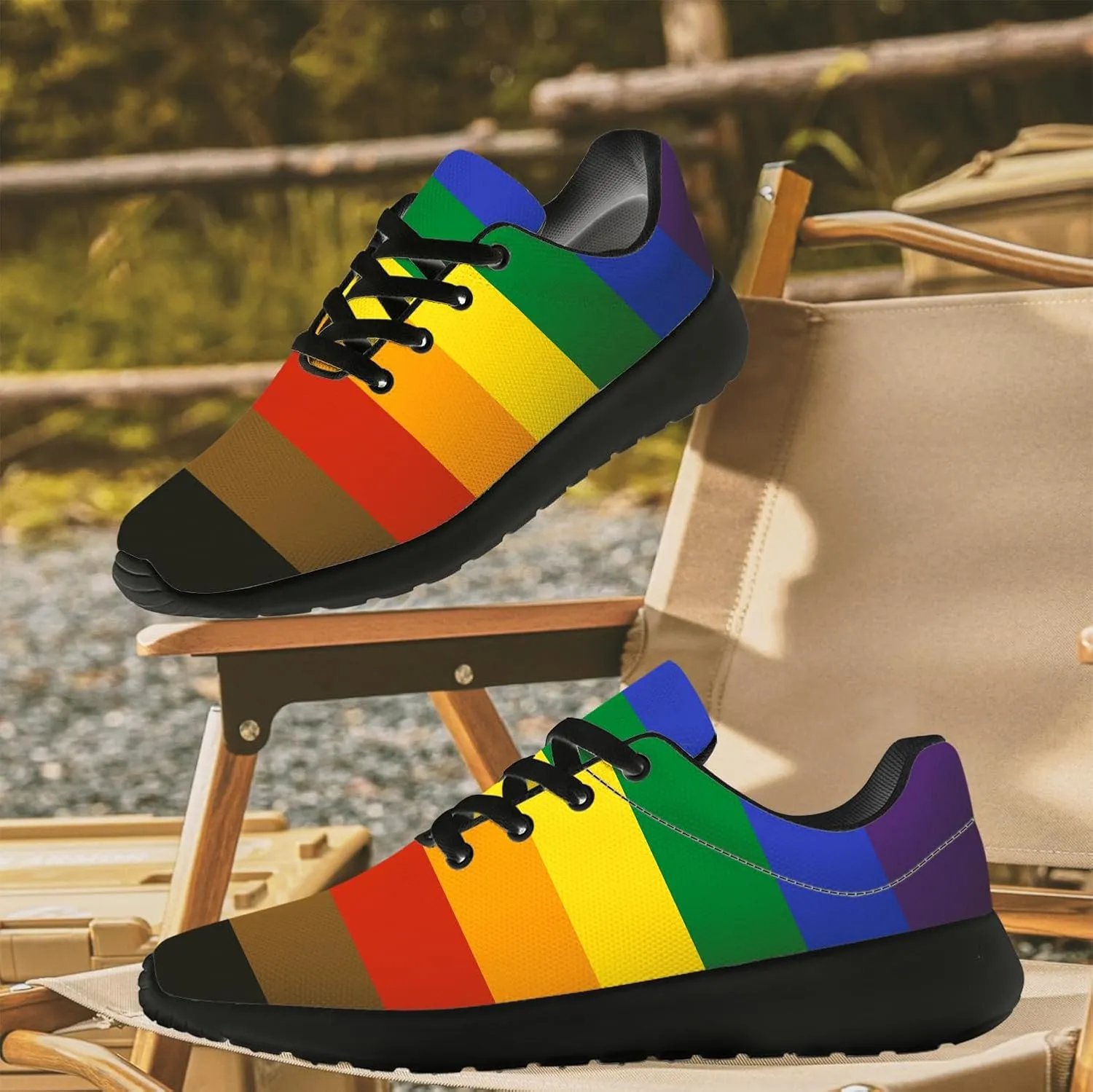 Pride Shoes Women's Men's Running Tennis Shoes Fashion Sneakers Gifts for Women Men