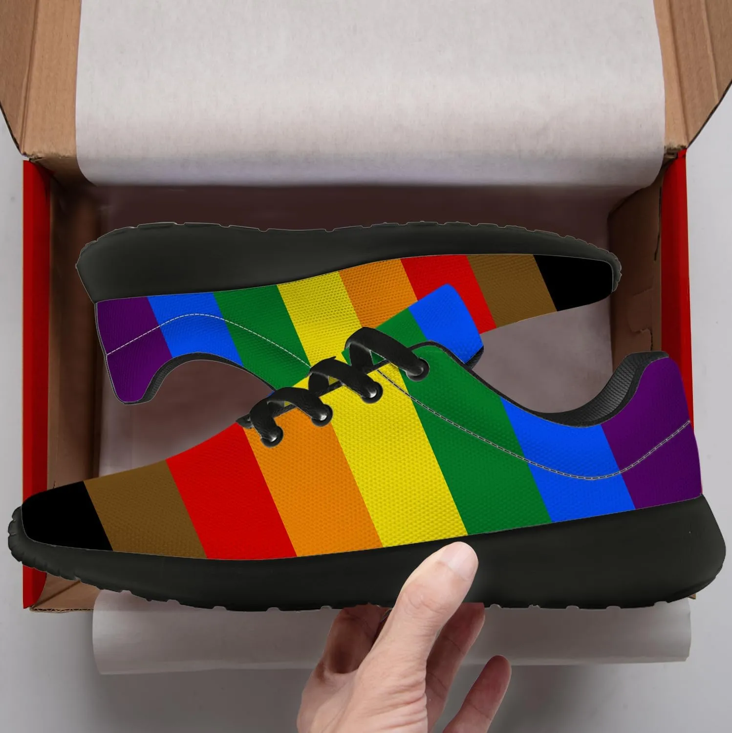 Pride Shoes Women's Men's Running Tennis Shoes Fashion Sneakers Gifts for Women Men
