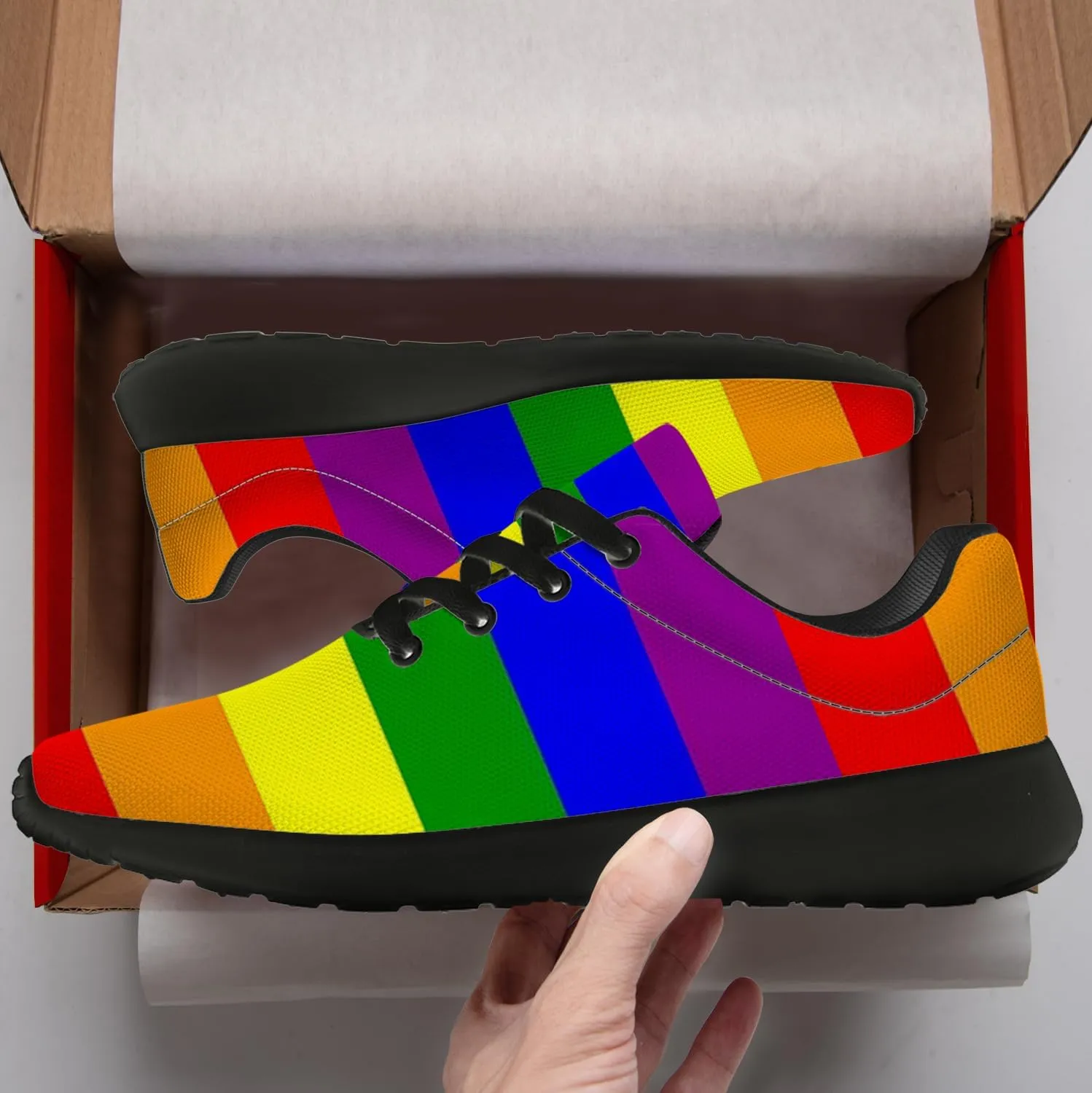 Pride Shoes Women's Men's Running Tennis Shoes Fashion Sneakers Gifts for Women Men