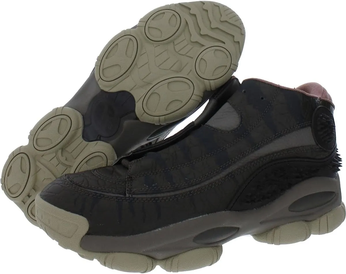 Reebok Mens The Answer DMX Faux Leather Fitness Basketball Shoes
