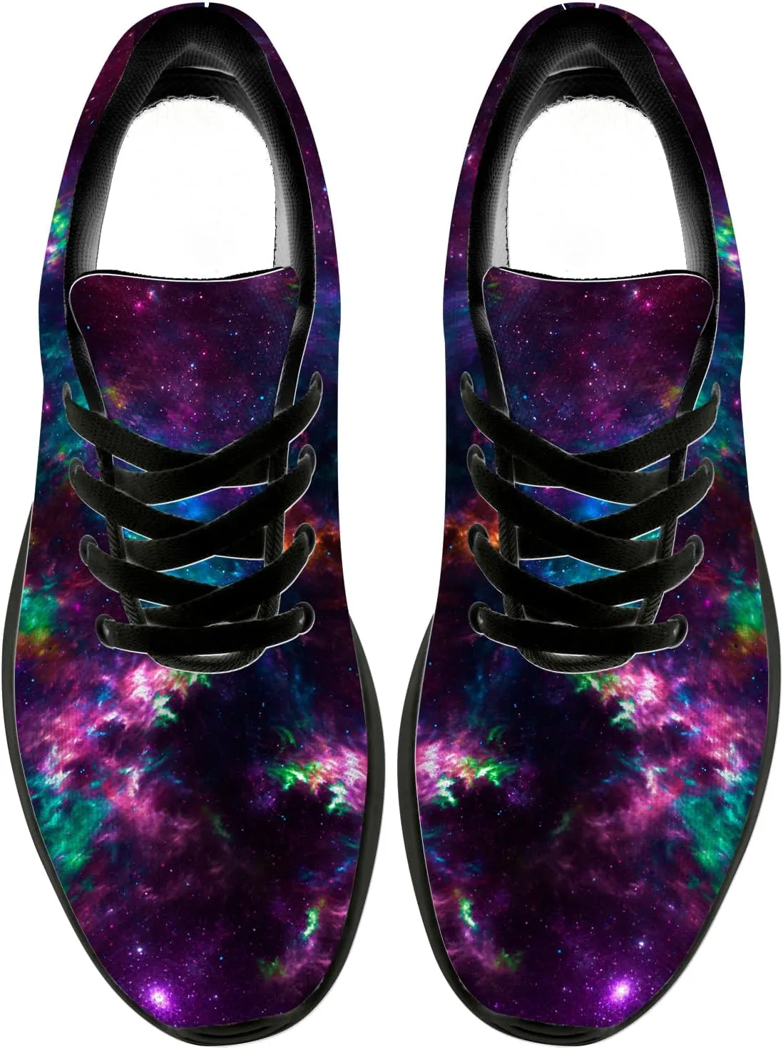Running Shoes for Women Men Galaxy Shoes 3D Print Sneakers Gifts for Women Men