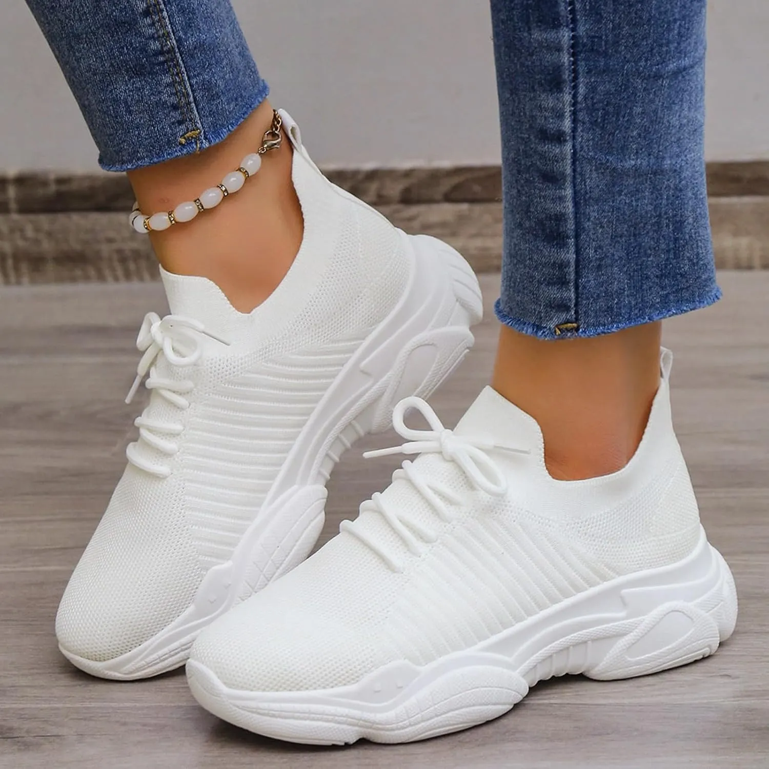 SBGMoSJ Plantar Fasciitis Shoes Women Black Flats Zapatos Ortopedicos para Mujer Bonitos Orange and White Gym Shoes for Women Black Running Sneakers for Women Orthopedic Sneakers for Women Wide Width