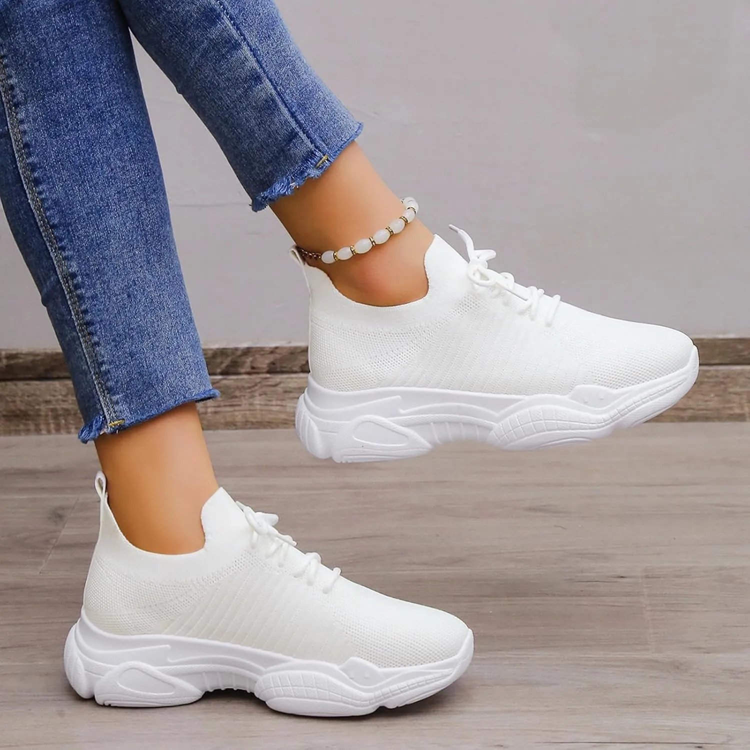 SBGMoSJ Plantar Fasciitis Shoes Women Black Flats Zapatos Ortopedicos para Mujer Bonitos Orange and White Gym Shoes for Women Black Running Sneakers for Women Orthopedic Sneakers for Women Wide Width