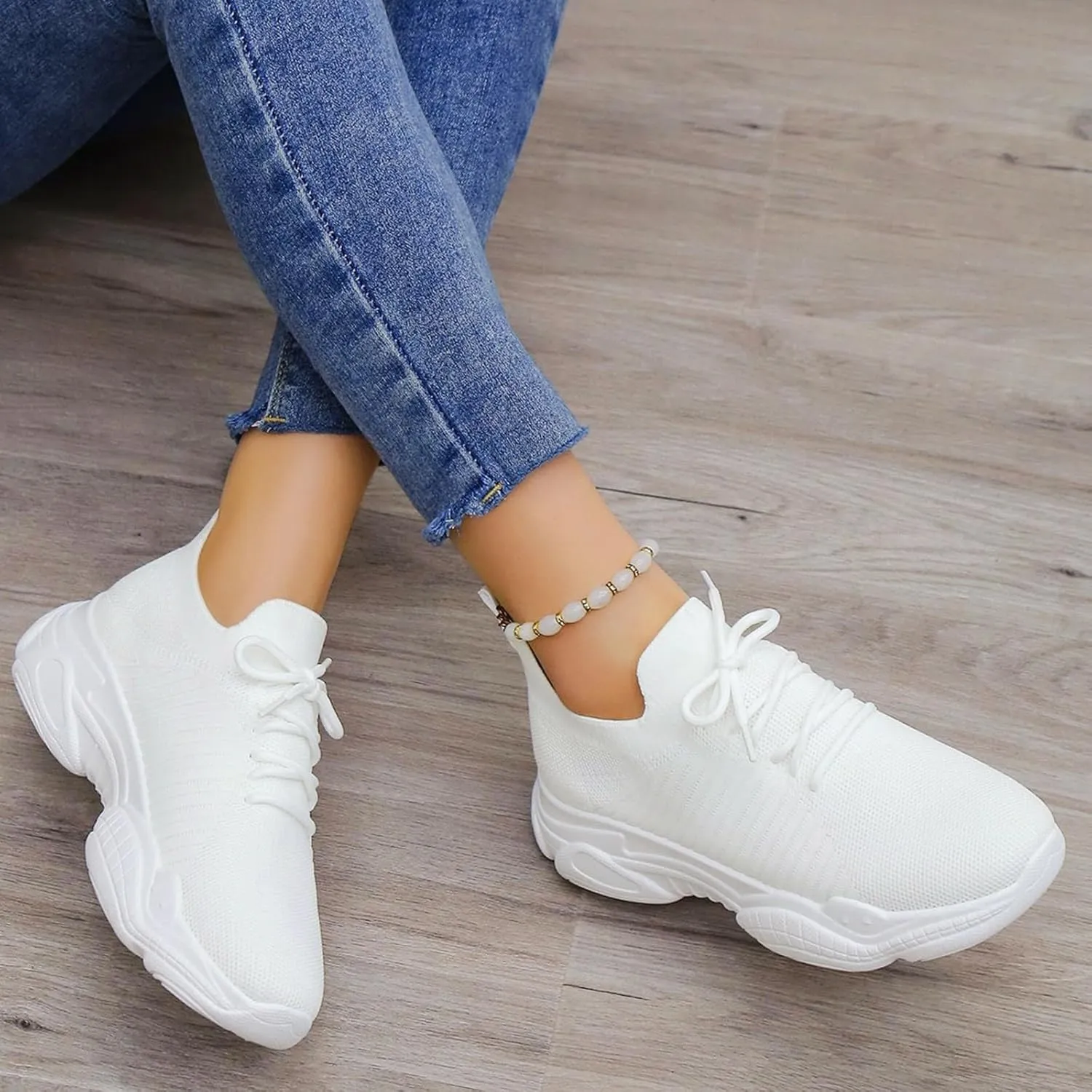 SBGMoSJ Plantar Fasciitis Shoes Women Black Flats Zapatos Ortopedicos para Mujer Bonitos Orange and White Gym Shoes for Women Black Running Sneakers for Women Orthopedic Sneakers for Women Wide Width