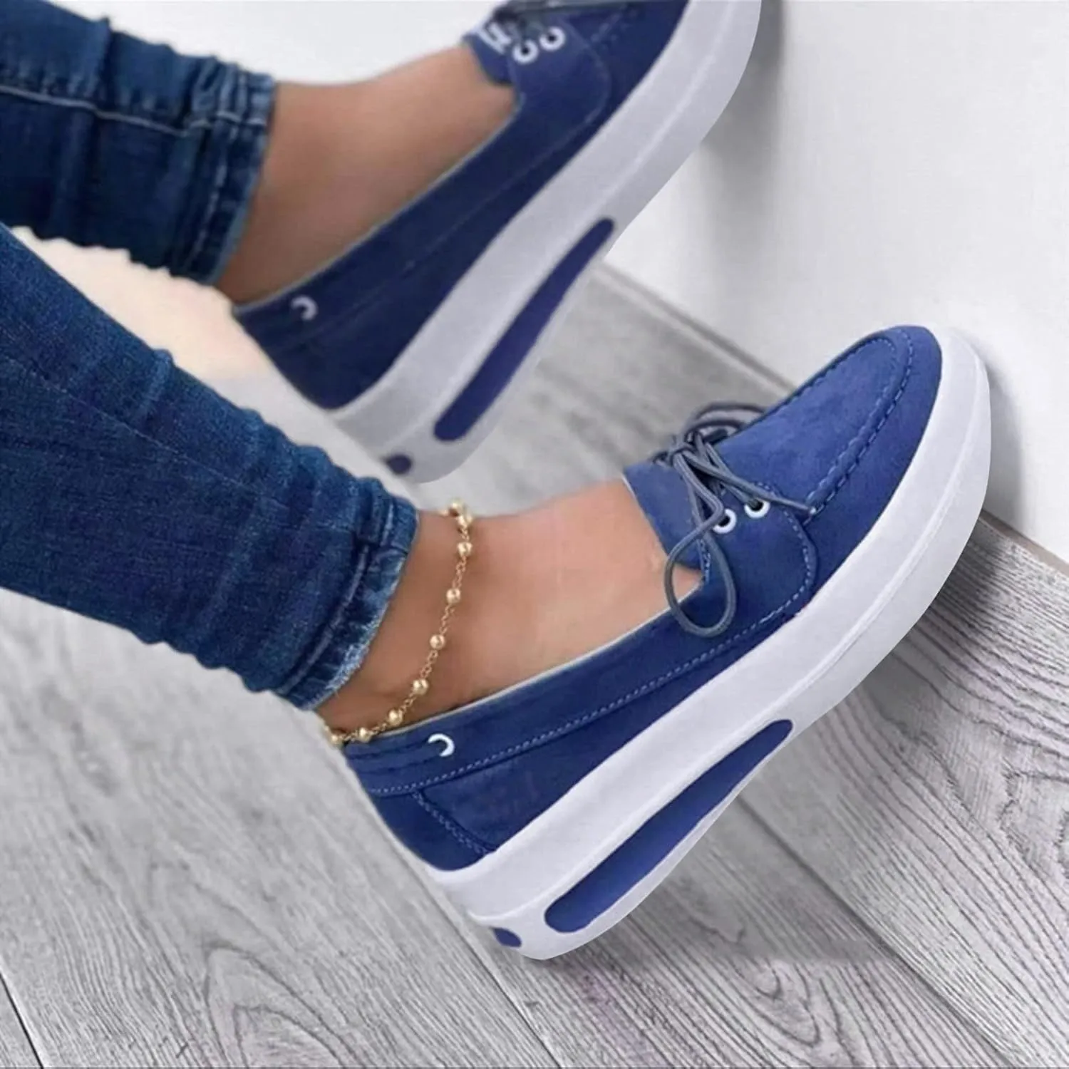 SBGMoSJ Silver Wedge Sneakers for Women Dressy Black Walking Shoes Women Sexy Comfort Brown Comfortable Walking Shoes for Women Womens White Sneakers Casual Slip On Indoor Cycling Shoes Women Size 5