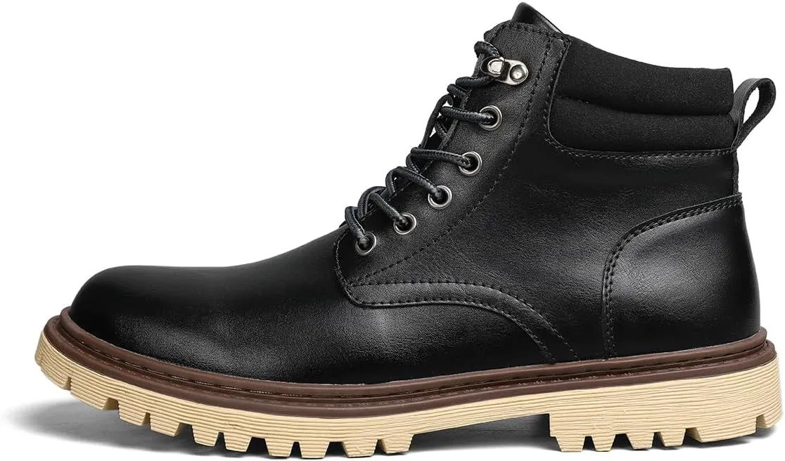 Shaire Men's non slip soft soled work boots and hiking boots