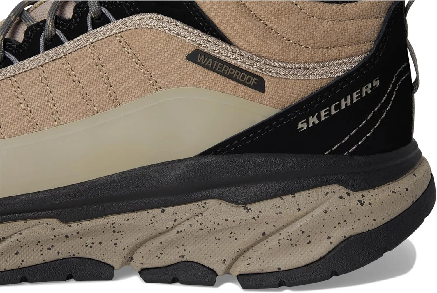 SKECHERS Men's D'lux Journey Sr-Terrain-Guard Comp Toe Sneaker