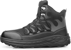 Steel Toe Work Boots for Men Non Slip Puncture Proof Safety Work Shoes for Men with Indestructible Construction, Black 11