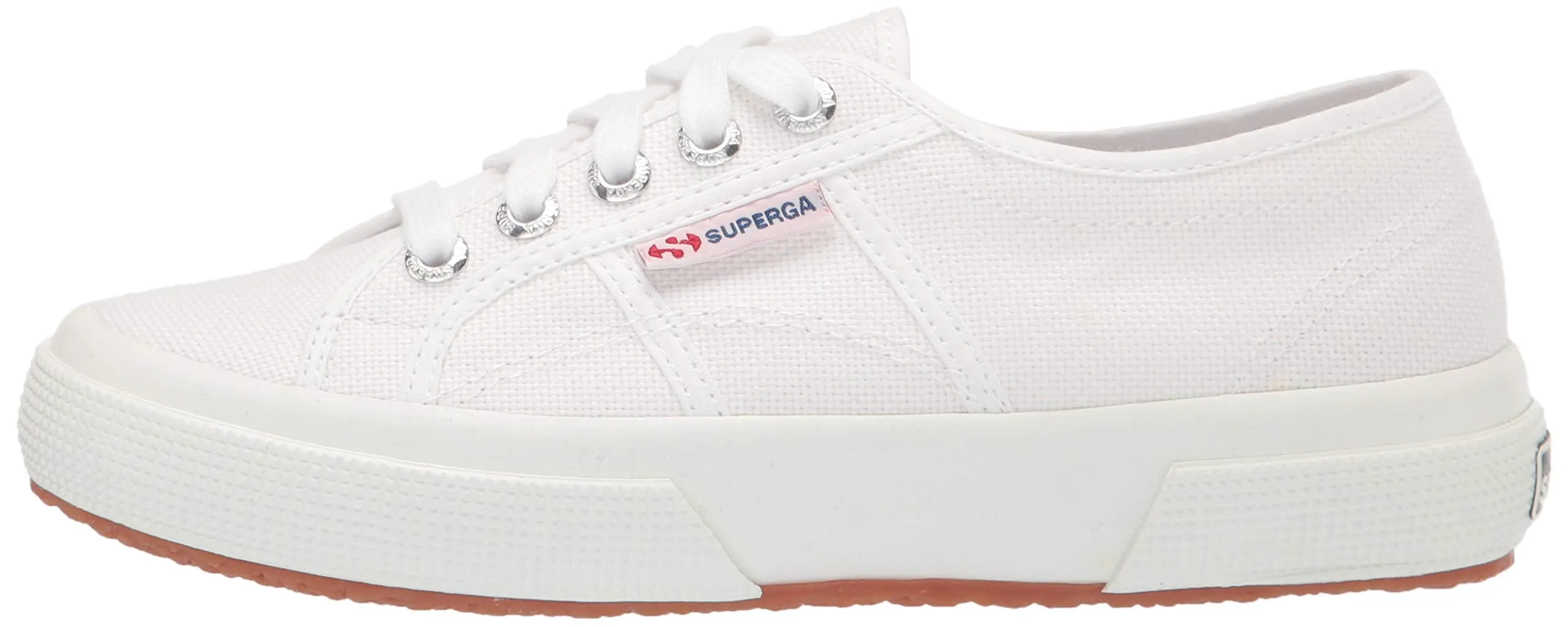 Superga 2750 Cotu Classic Unisex Lace Up Rounded Toe Fashion Shoe Sneaker White