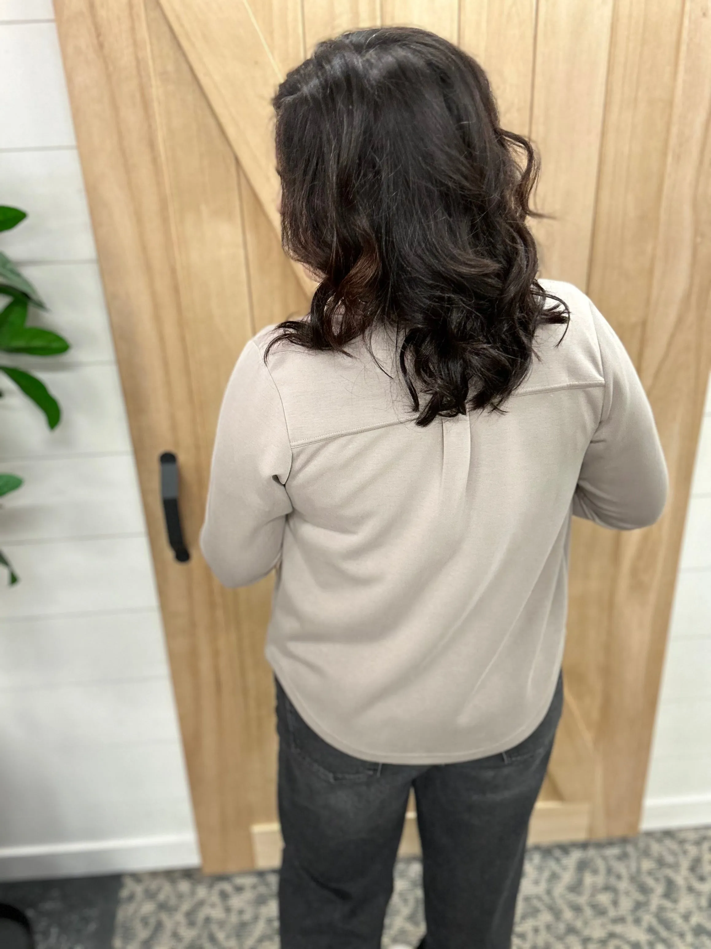 Taupe Mildred Top