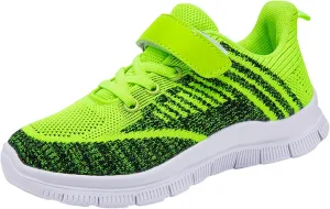Toddler/Little Kid Sneakers for Boys Lightweight Breathable Sports Athletic Running Tennis Shoes Cute Girls Sneakers